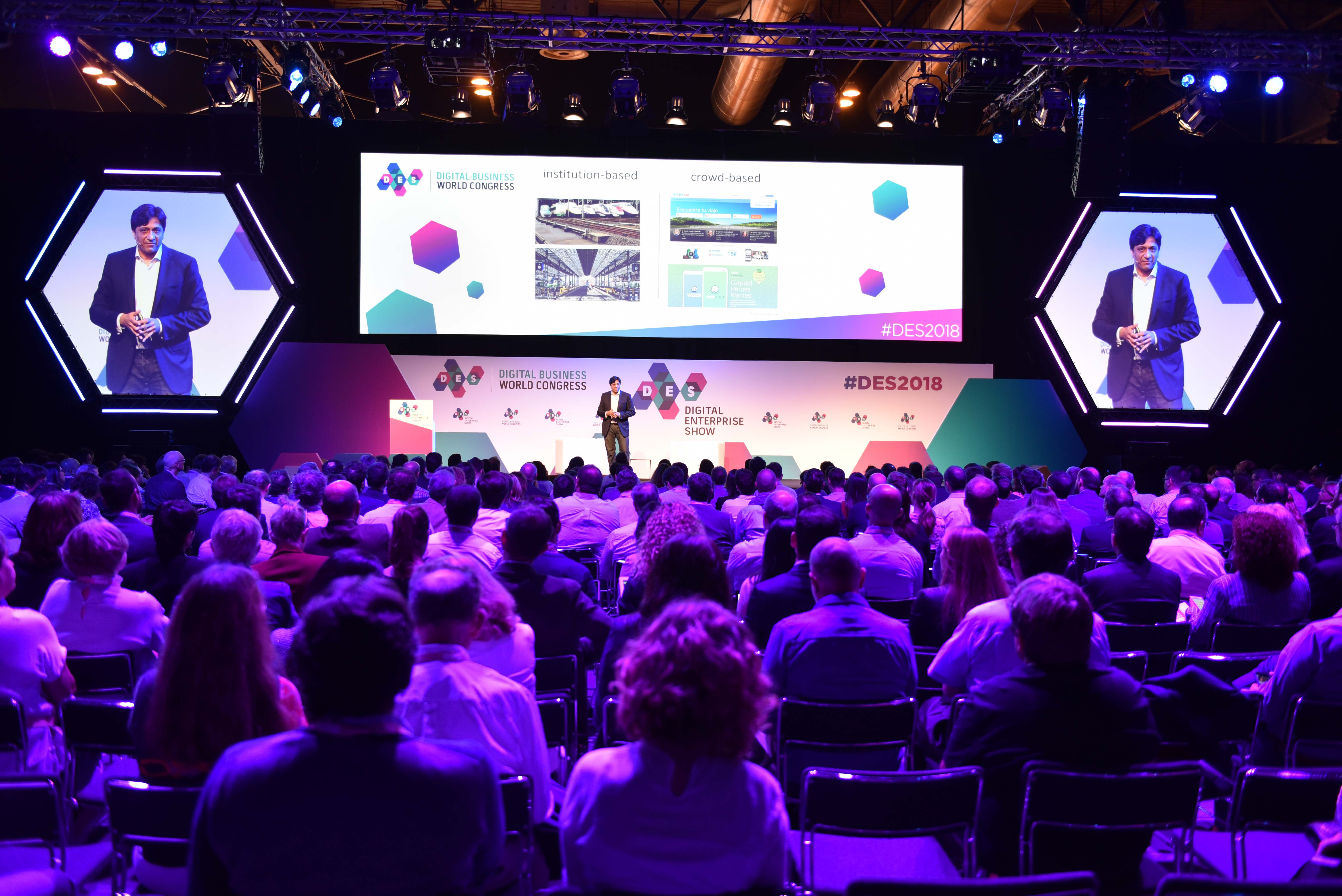 Santander, Telefonica, Deutsche Bank, Caixabank, MasterCard, Evo Bank, AndBank, UiPath, Ovamba Solutions and IDC experts analyze the challenges of the financial sector in DES2019