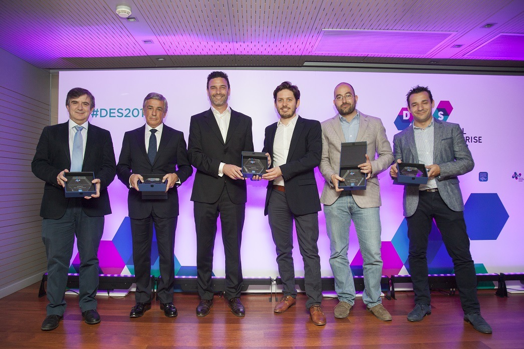 Federico Flórez CIO of Ferrovial and Melia Hotels recognized in the Digital European Mindset Awards granted by DES2016