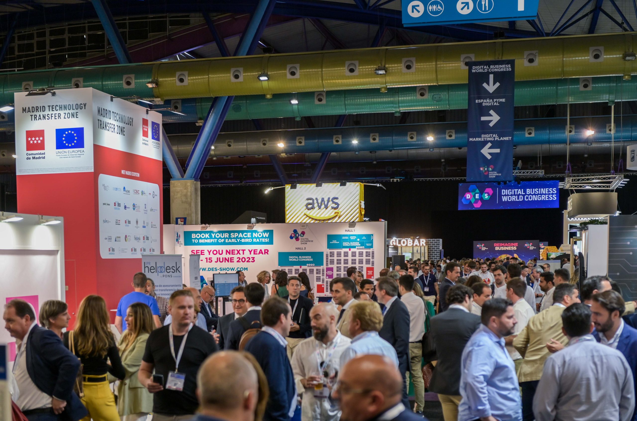 DES2022 puts Malaga on the world map of technology events with 14,843 attendees